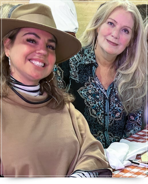 Heather Toolin and Sonya Sawin